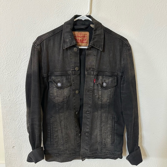 Levi's Black Lightweight Shirt Jacket Classic Design - Picture 1 of 4